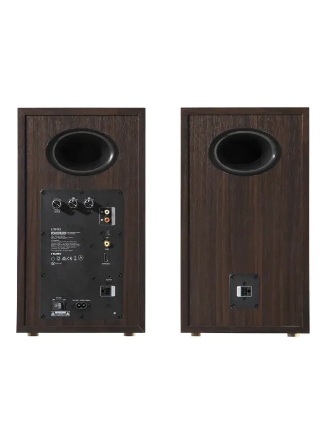 EDIFIER مكبرات صوت مكتبية Edifier R2750DB MKII المدعومة 144 واط RMS | مكبرات صوت نشطة 3 طرق مع HDMI eARC، صوت عالي الدقة لاسلكي، بلوتوث 6.0، مخرج مضخم صوت وتحكم في تطبيق EQ - جوز الهند - Image 5